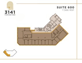 3141 Fairview Park Dr, Falls Church, VA à louer Plan d’étage– Image 1 sur 1