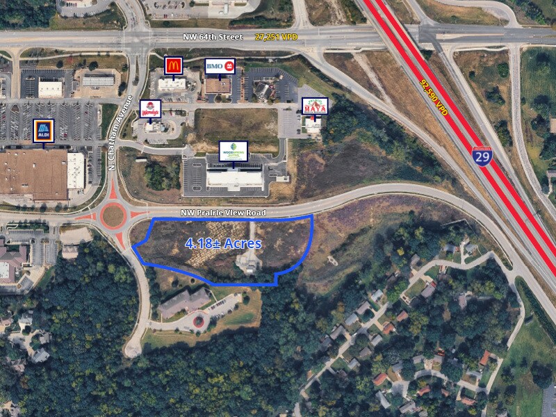 SEC N Chatham Avenue & NW Prairie View Road, Kansas City, MO à vendre Photo de l’immeuble– Image 1 sur 2