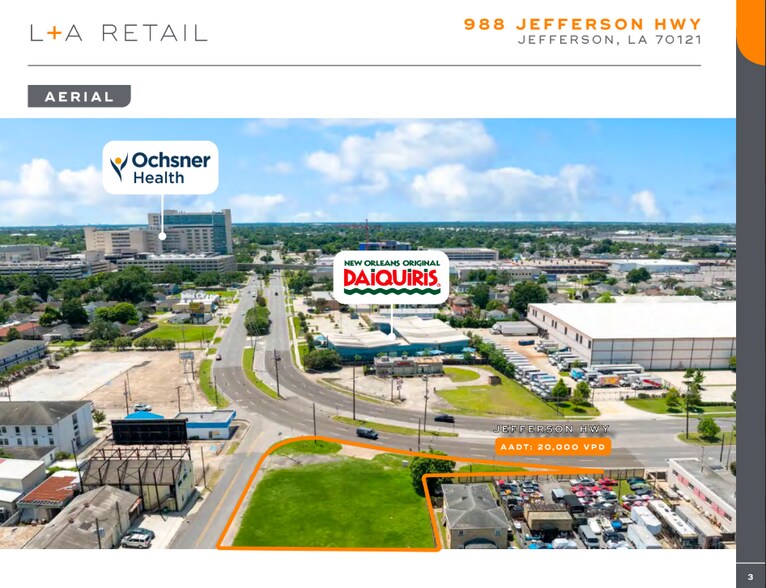 988 Jefferson Hwy, Jefferson, LA à louer - Photo de l’immeuble – Image 3 sur 4