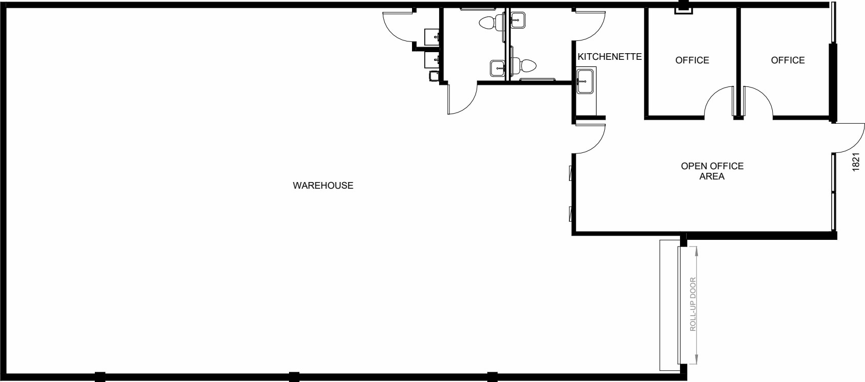 7950-7966 NW 14th St, Miami, FL à louer Plan d’étage– Image 1 sur 7