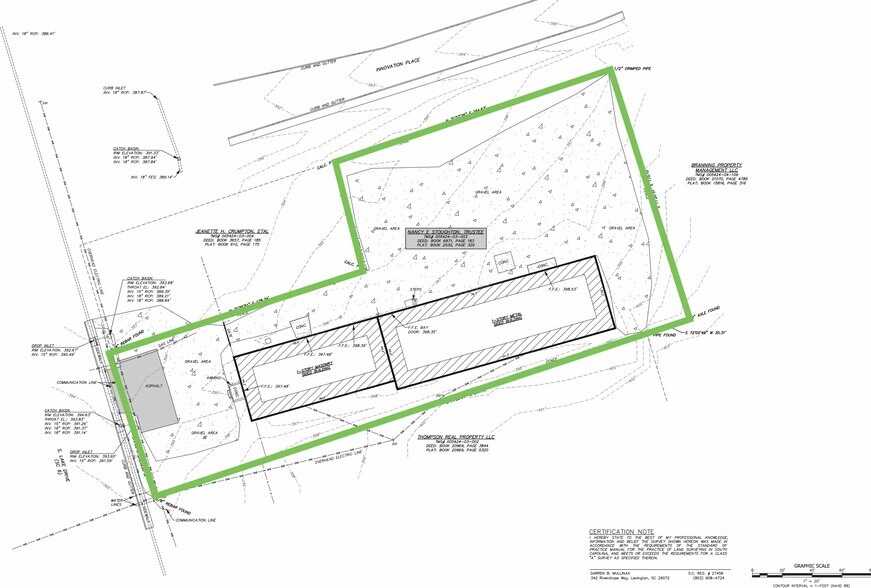 869 S Lake Dr, Lexington, SC à louer - Plan de site – Image 1 sur 1