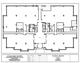 600 Red Brook Blvd, Owings Mills, MD à louer Plan d’étage– Image 1 sur 1