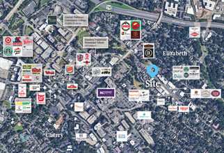 1900 E 7th St, Charlotte, NC - VUE AÉRIENNE  vue de carte