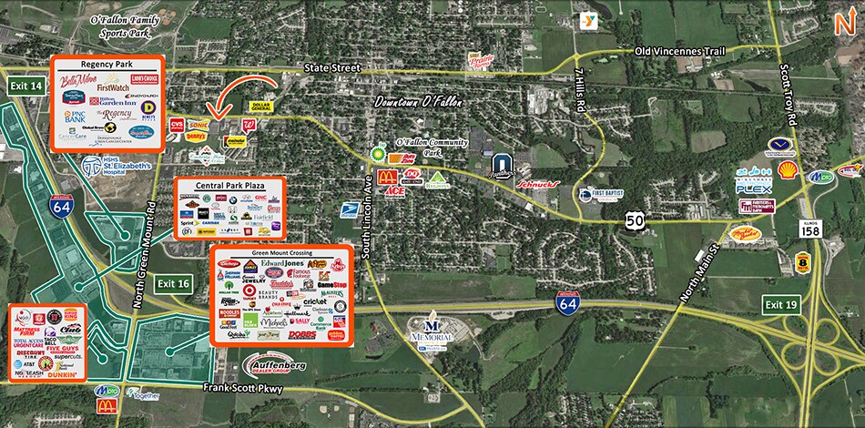 701-721 W US Highway 50, O'Fallon, IL à louer - Photo de l’immeuble – Image 2 sur 4