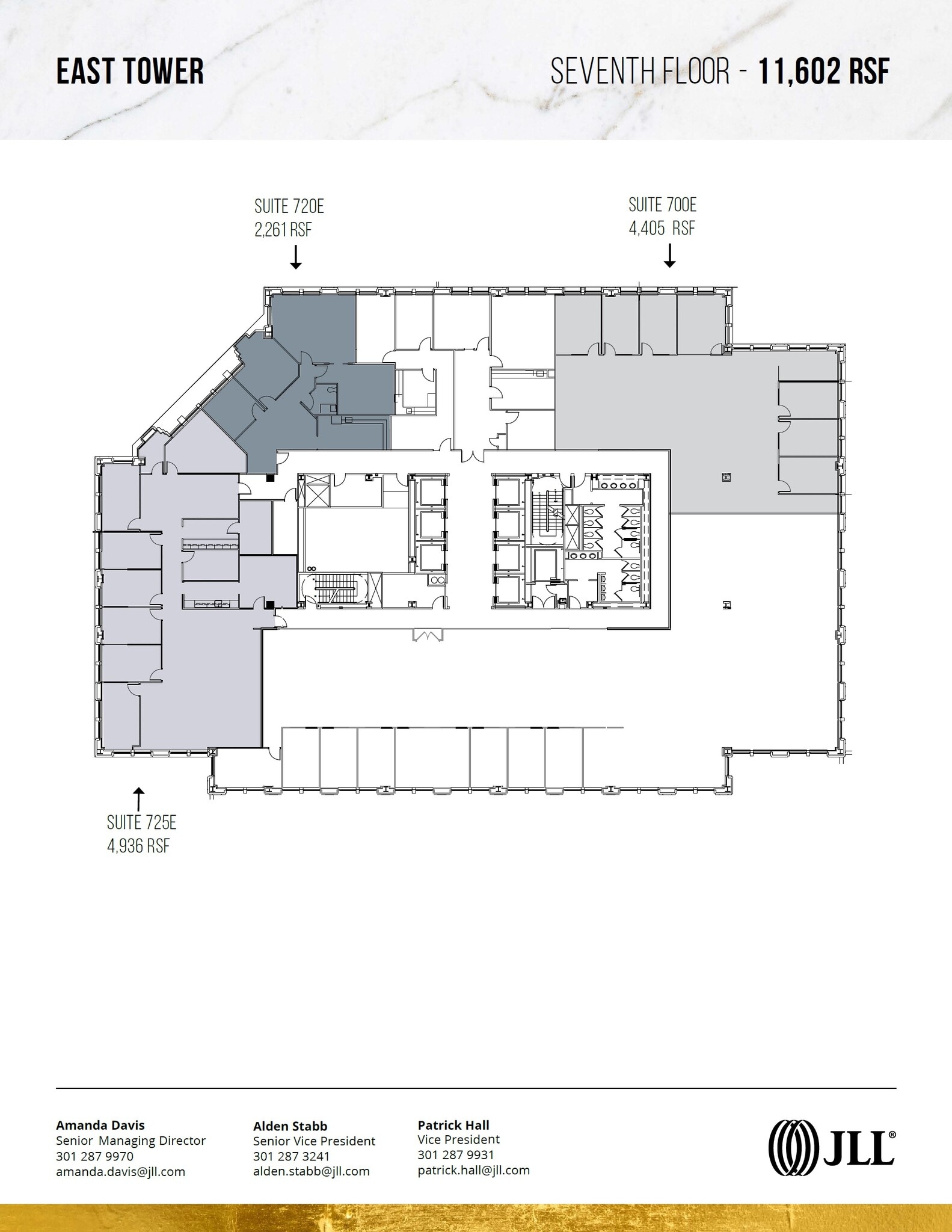 7501 Wisconsin Ave, Bethesda, MD à louer Plan d’étage– Image 1 sur 1