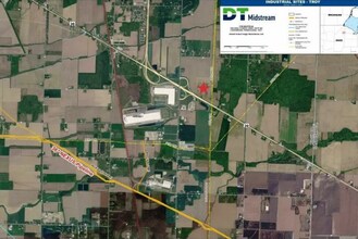 Fremont Pike, Perrysburg, OH - Vue aérienne vue de carte