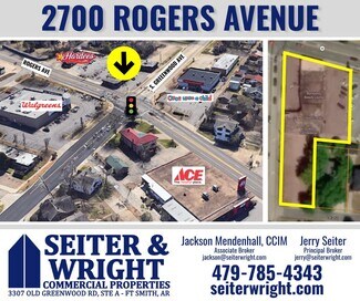 Plus de détails pour 2700 Rogers Ave, Fort Smith, AR - Terrain à vendre