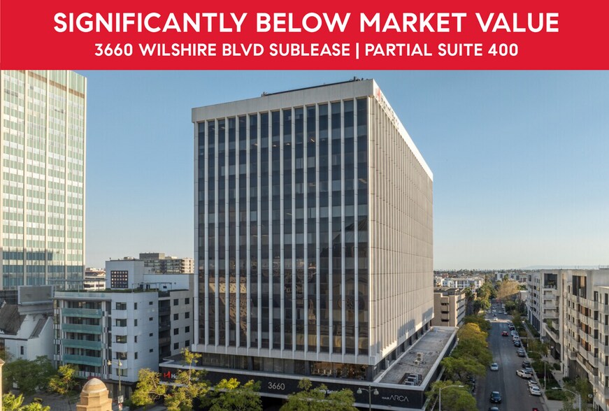 3660 Wilshire Blvd, Los Angeles, CA à louer - Photo de l’immeuble – Image 1 sur 11