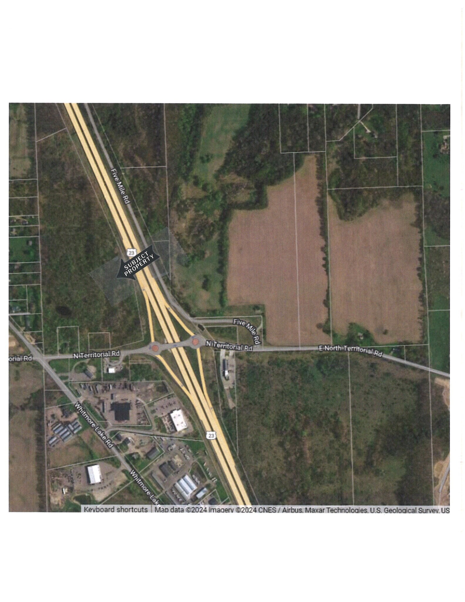 37.55 acres North Territorial Road West, Whitmore Lake, MI à vendre Photo principale– Image 1 sur 9
