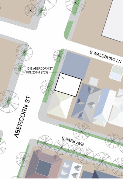 1018 Abercorn St, Savannah, GA à louer - Aérien – Image 2 sur 2