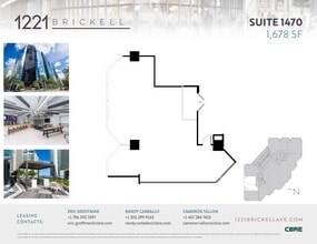 1221 Brickell Ave, Miami, FL à louer Plan de site– Image 2 sur 2