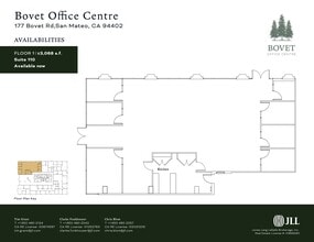 155 Bovet Rd, San Mateo, CA à louer Plan de site– Image 1 sur 1