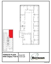4445 Calgary Trl, Edmonton, AB à louer Plan d’étage– Image 1 sur 1