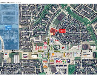 Plus de détails pour 7130 Fry Rd, Cypress, TX - Local commercial à louer