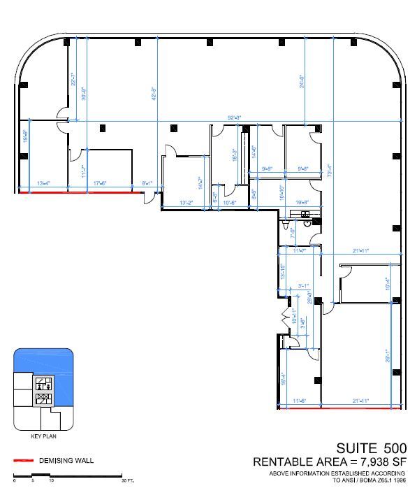 700 Dorval Dr, Oakville, ON à louer Plan d’étage– Image 1 sur 11