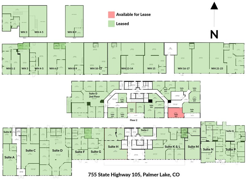 755 Highway 105, Palmer Lake, CO à louer - Plan d’étage – Image 2 sur 8
