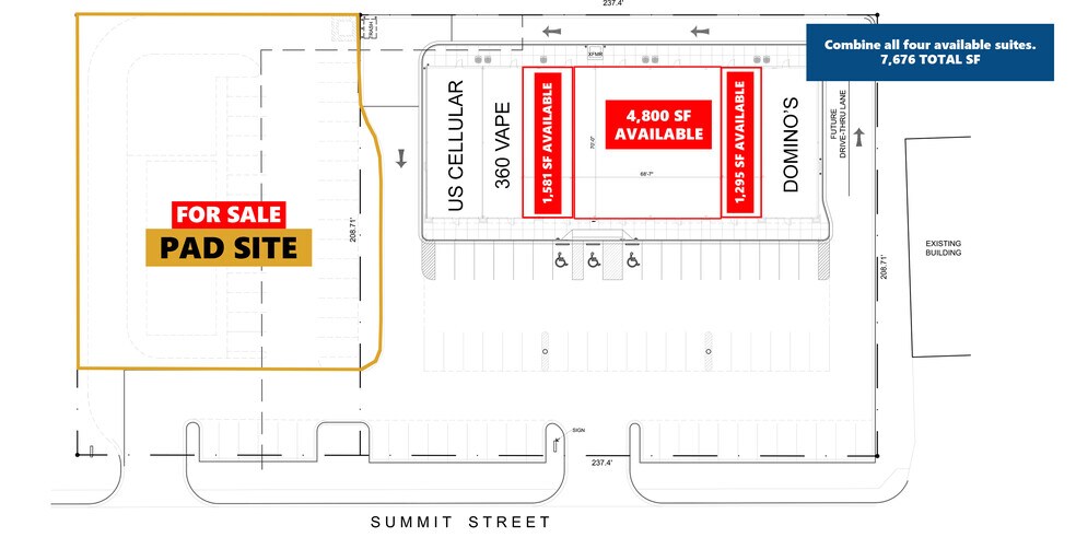 2401-N Summit Ave, Arkansas City, KS à louer - Photo de l’immeuble – Image 3 sur 9
