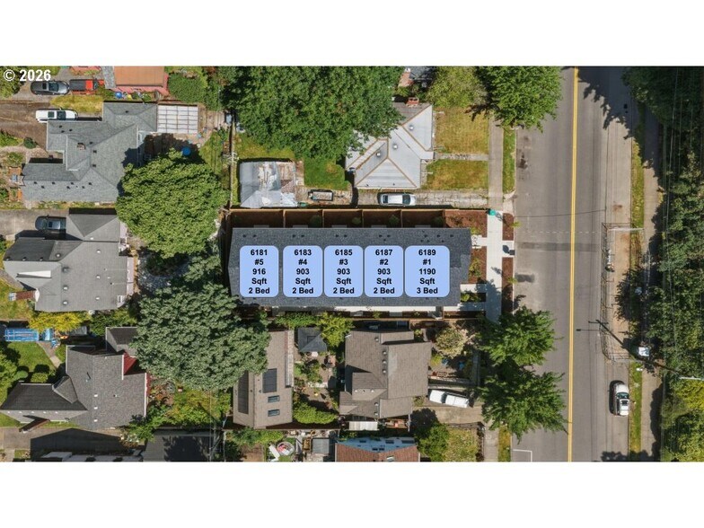 6179 Albina ave, Portland, OR à vendre - Plan de site – Image 2 sur 17