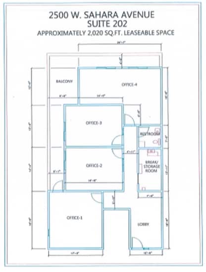 2500 W Sahara Ave, Las Vegas, NV à louer Photo intérieure– Image 1 sur 1