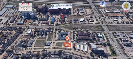 4888 Dexter Dr, Plano, TX - VUE AÉRIENNE  vue de carte