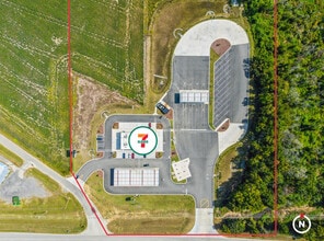 1343 Sumter Hwy, Bishopville, SC - VUE AÉRIENNE  vue de carte