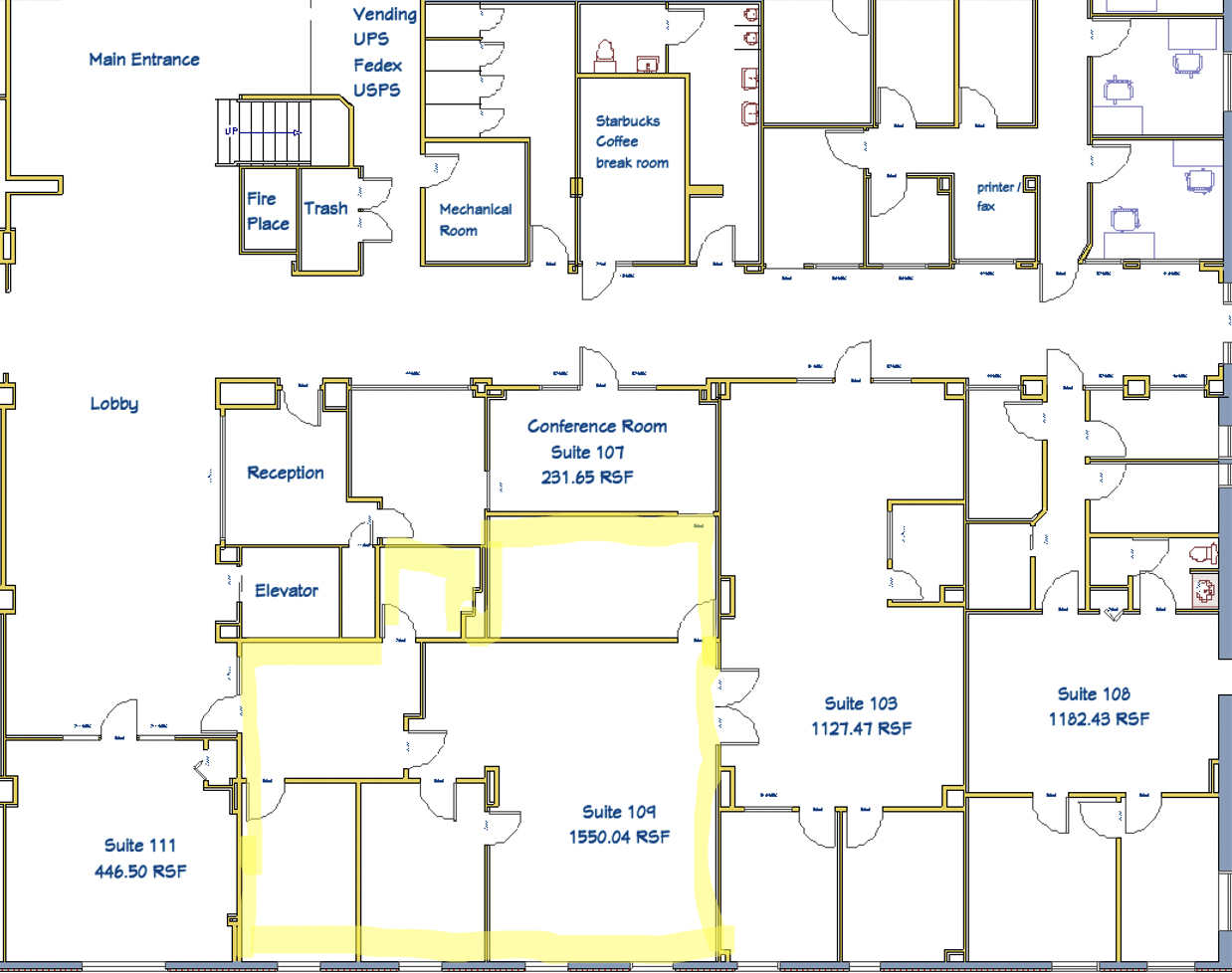 1900 S Harbor City Blvd, Melbourne, FL à louer Plan d’étage– Image 1 sur 1