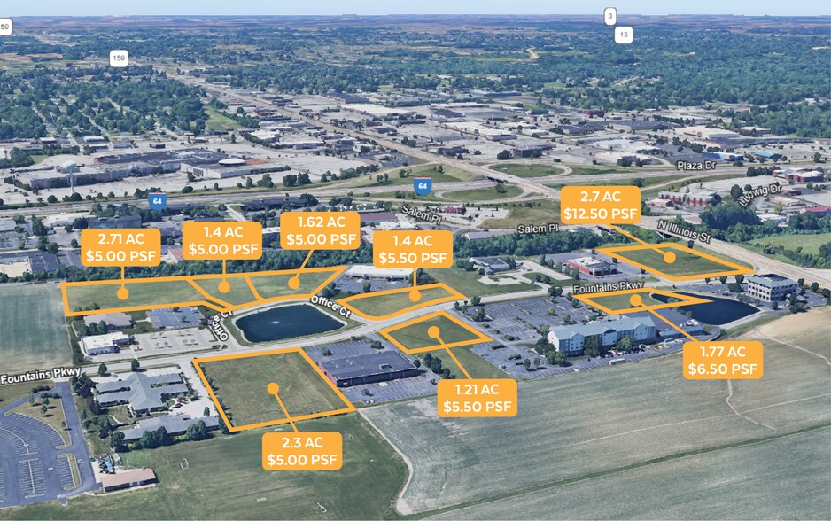 370 Office Ct, Fairview Heights, IL à vendre - Photo de l’immeuble – Image 1 sur 3