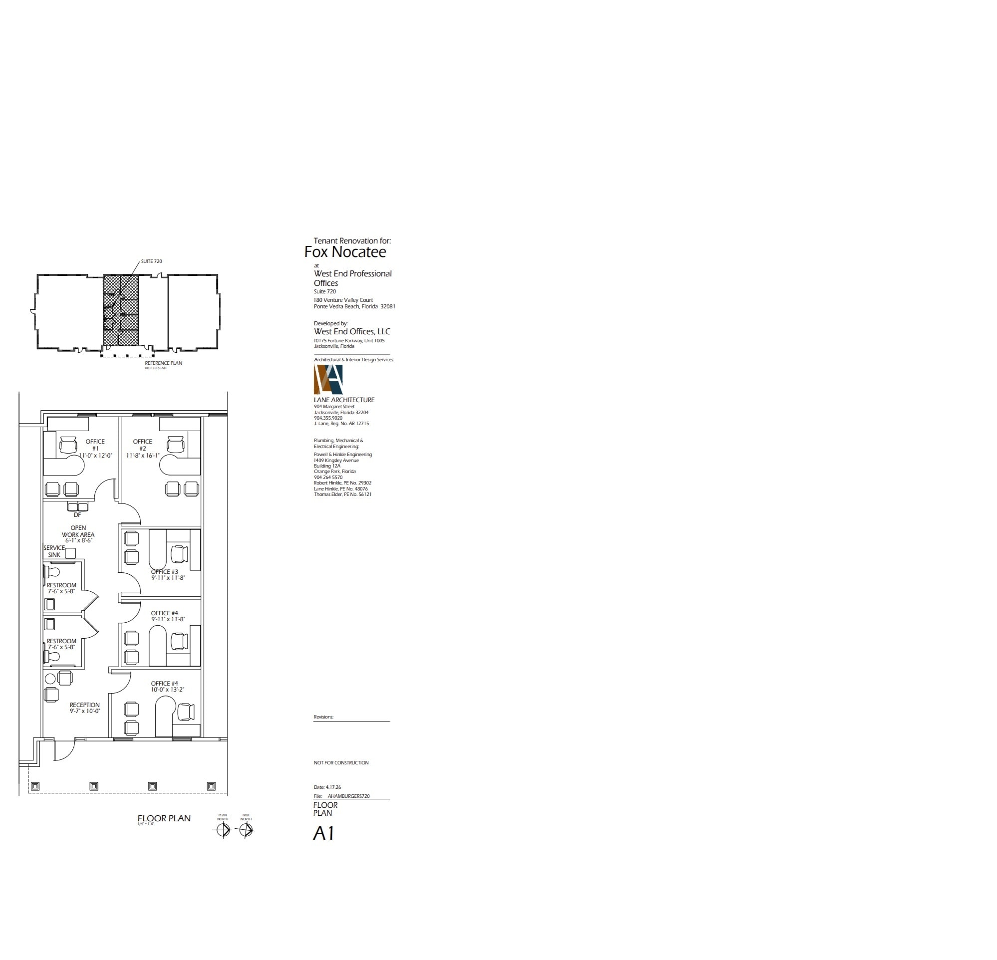 180 Venture Valley Ct, Town Of Nocatee, FL à louer Plan d’étage– Image 1 sur 1