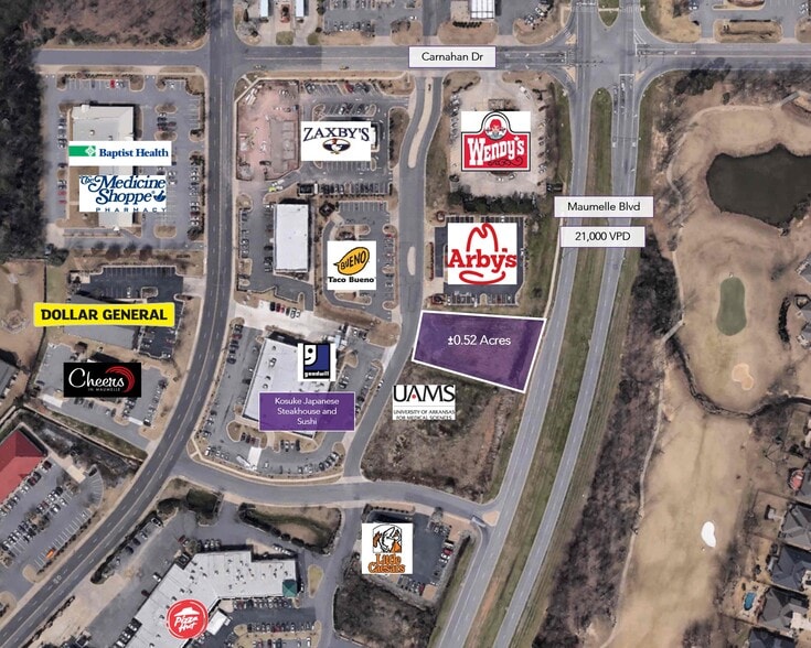 Savannah Dr, Maumelle, AR à vendre - Aérien – Image 1 sur 1