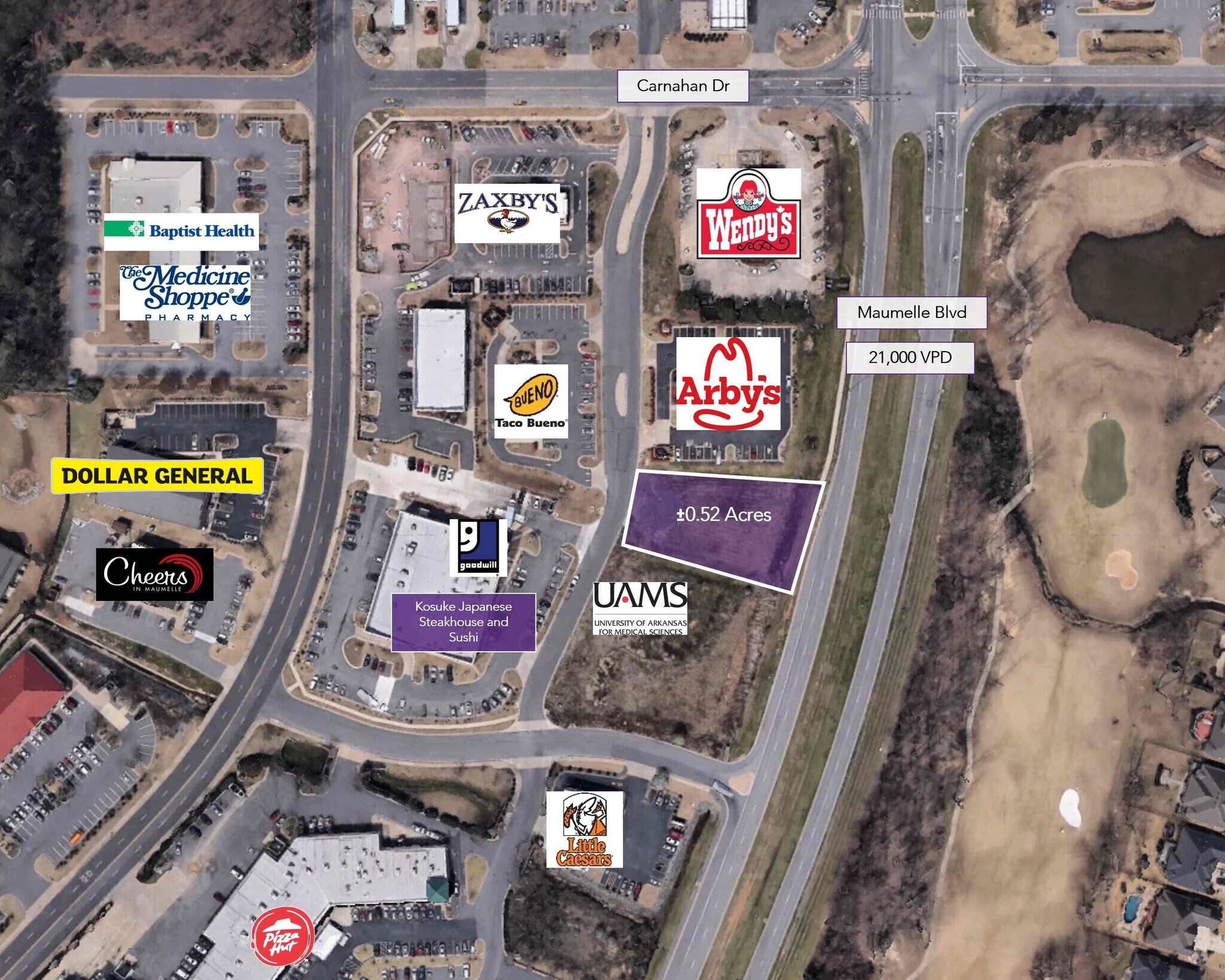 Savannah Dr, Maumelle, AR à vendre Aérien– Image 1 sur 2