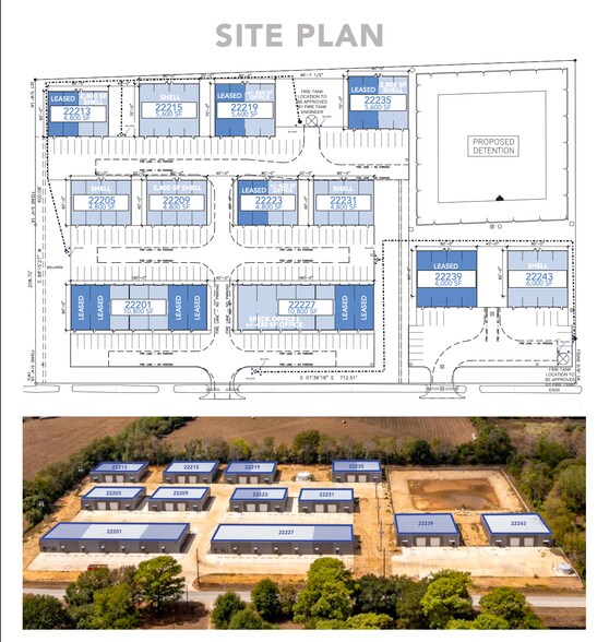 22201-22243 Mueschke Rd, Tomball, TX à louer - Photo de l’immeuble – Image 2 sur 6