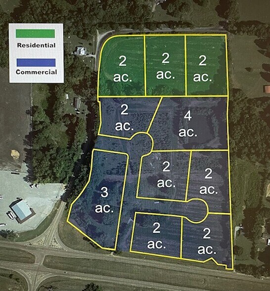0 Intersection 72 & Hwy 311, Holly Springs, MS à vendre - Plan de site – Image 1 sur 4