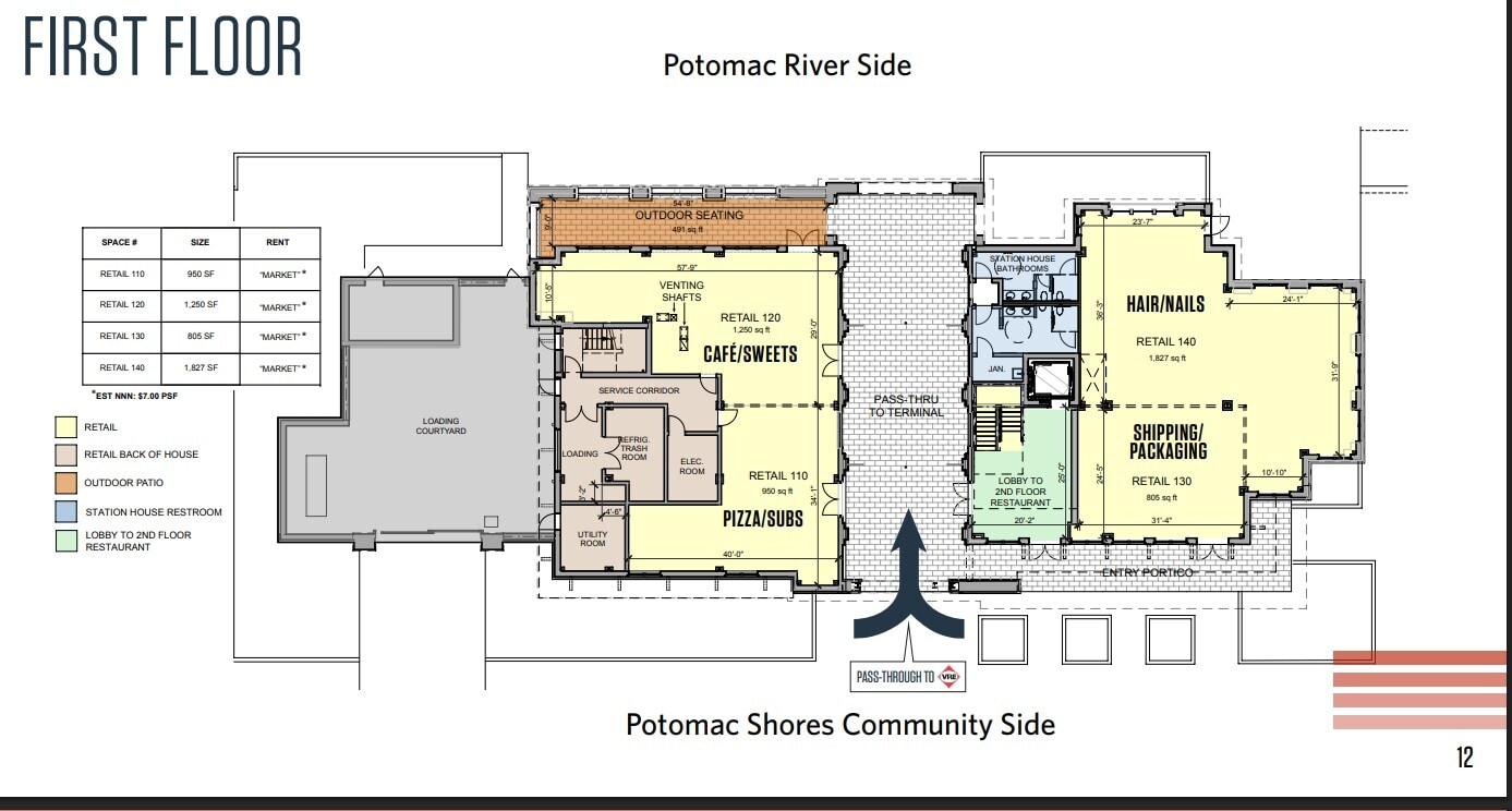 0 Potomac Shores, Dumfries, VA à louer Plan d’étage– Image 1 sur 1