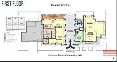 0 Potomac Shores, Dumfries, VA à louer Plan d’étage– Image 1 sur 1