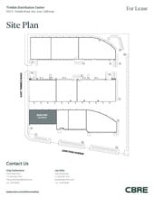 510 E Trimble Rd, San Jose, CA à louer Plan de site– Image 2 sur 3