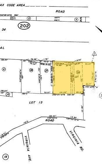 600 El Camino Real, Belmont, CA à vendre - Plan cadastral – Image 2 sur 5