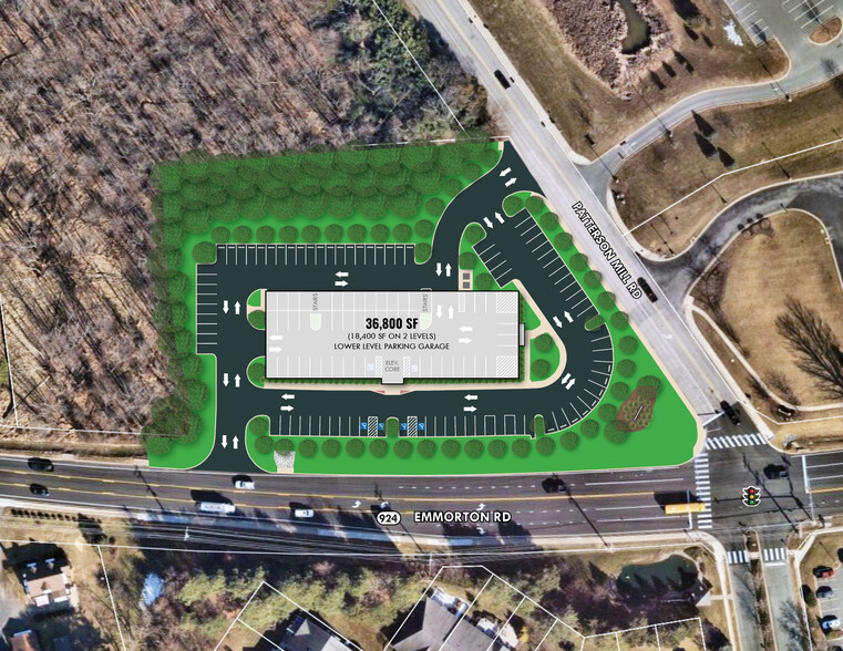 2 Patterson Mill Rd, Bel Air, MD à louer - Plan de site – Image 3 sur 3