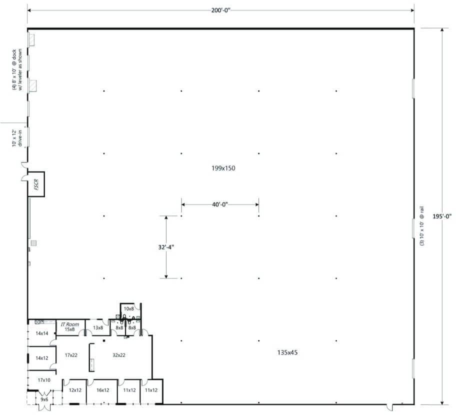 13802 E 33rd Pl, Aurora, CO à louer Plan d’étage– Image 1 sur 2