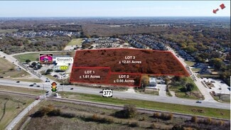 Plus de détails pour NEC US 377 & Village Way, Argyle, TX - Terrain à vendre