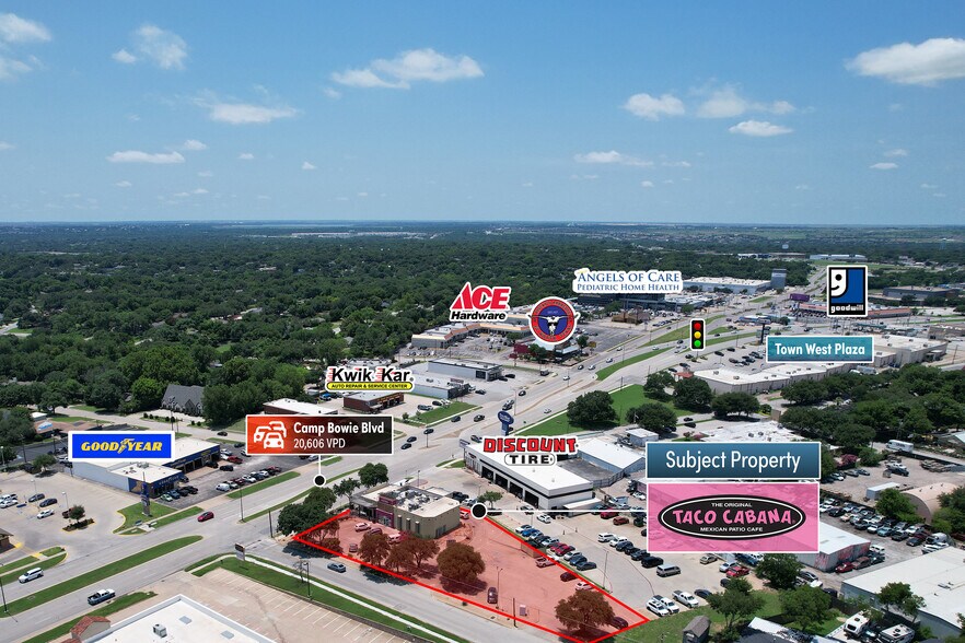 6600 Camp Bowie Blvd, Fort Worth, TX à vendre - Photo de l’immeuble – Image 2 sur 5