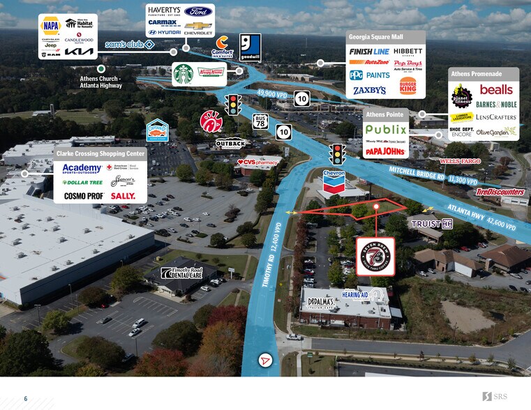 3455 Atlanta Hwy, Athens, GA à vendre - Photo de l’immeuble – Image 3 sur 7