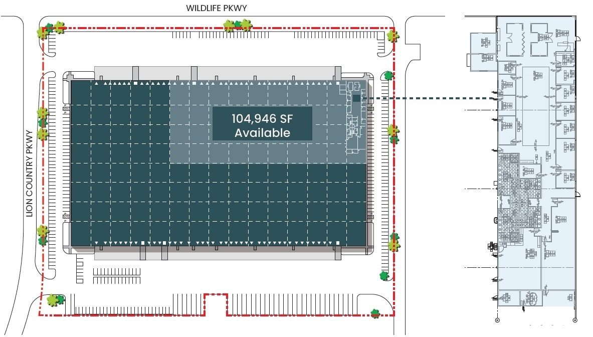 705 E Wildlife Pky, Grand Prairie, TX à louer Plan d’étage– Image 1 sur 1
