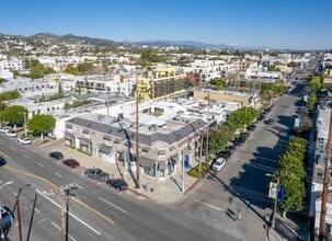 706-708 N La Cienega Blvd, West Hollywood, CA - VUE AÉRIENNE  vue de carte