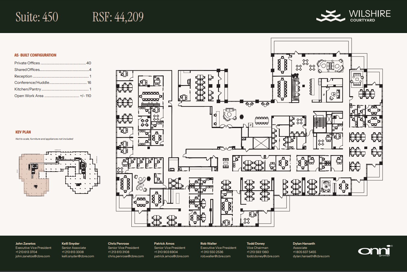 5750 Wilshire Blvd, Los Angeles, CA à louer Plan d’étage– Image 1 sur 1