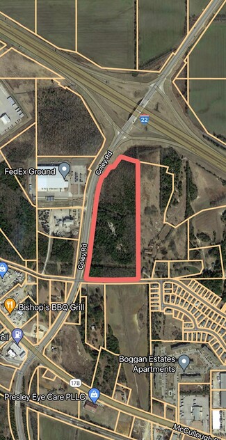 Plus de détails pour Coley, Tupelo, MS - Terrain à vendre