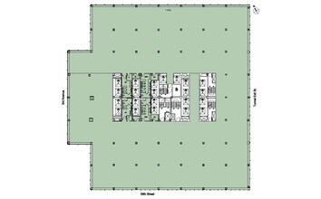 605 Third Ave, New York, NY à louer Plan d’étage– Image 1 sur 1