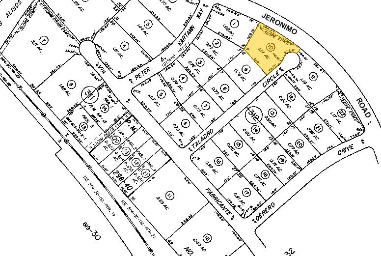 25721 Taladro Cir, Mission Viejo, CA à louer - Plan cadastral – Image 3 sur 4