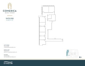 1717 Main St, Dallas, TX à louer Plan d’étage– Image 1 sur 1