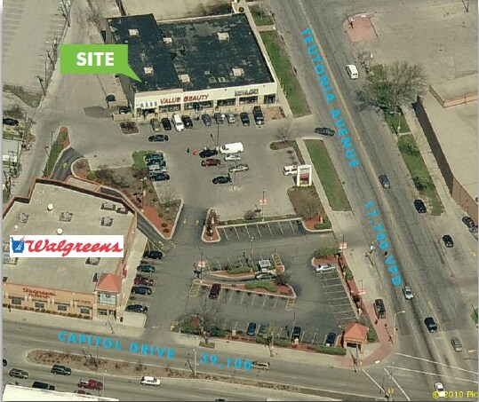 4055 N Teutonia Ave, Milwaukee, WI à louer - Aérien – Image 3 sur 3