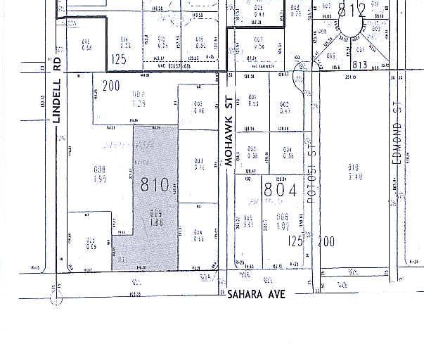 5440 W Sahara Ave, Las Vegas, NV à louer - Plan cadastral – Image 2 sur 59